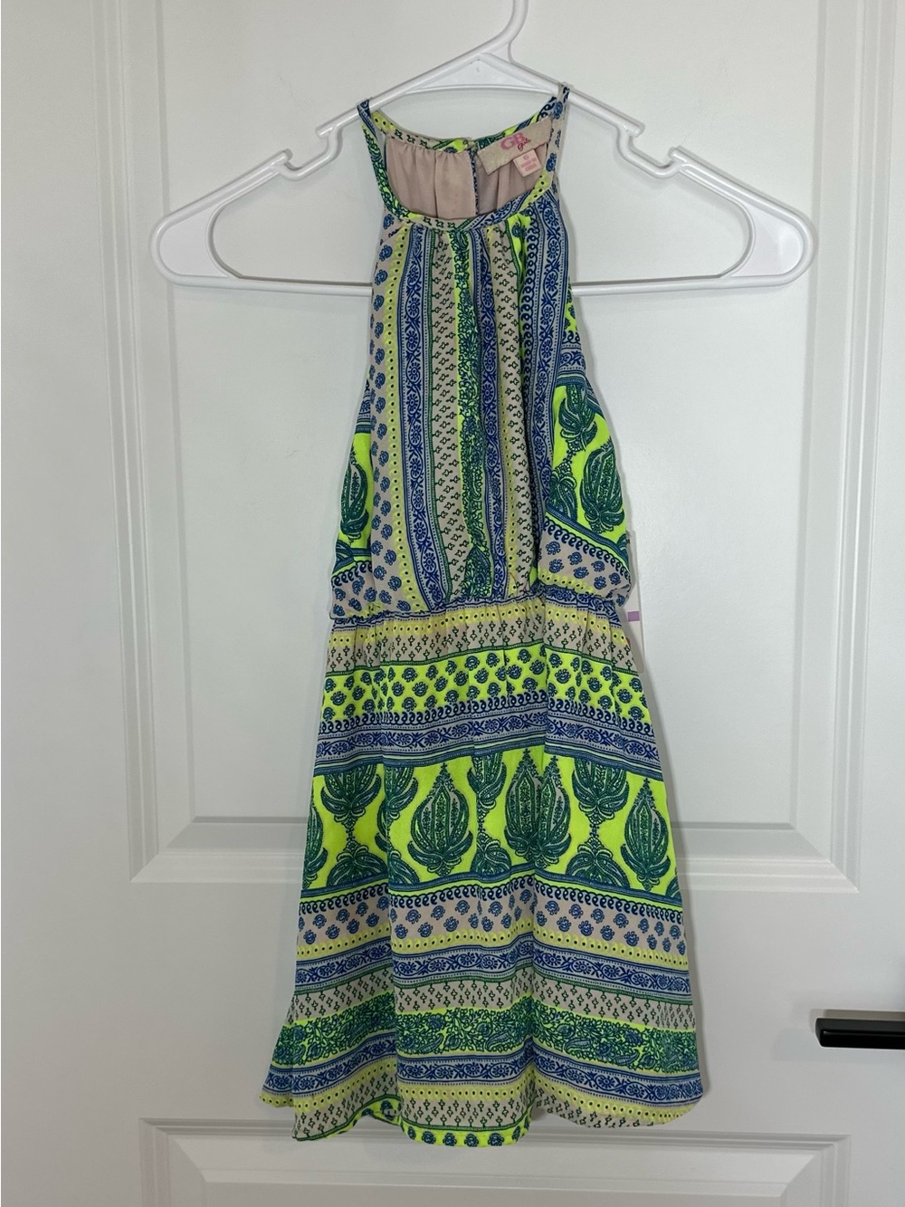 GB Girls Green And Blue Dress